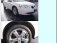 2008 Pontiac G6 GT
It has White exterior color.
Great vehicle. Will get you where you need to be! Quiet vehicle with smooth transitional shifting. Not a scratch on it! Super clean! Not so hard to find anymore, we have it, so hurry in. You want that quiet