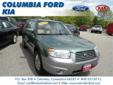 .
2008 Subaru Forester
$13990
Call (860) 724-4073
Columbia Ford Kia
(860) 724-4073
234 Route 6,
Columbia, CT 06237
Get down the road in this great SUV, and fall in love with driving all over again.. CARFAX 1 owner and buyback guarantee!!! SAVE AT THE