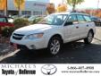 .
2008 Subaru Outback
$16995
Call (425) 312-6751 ext. 13
Michael's Toyota of Bellevue
(425) 312-6751 ext. 13
3080 148th Avenue SE,
Bellevue, WA 98007
All of our pre-owned vehicles are quality inspected! At Michael's itâ¬â¢s all about you! We work with many