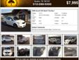 Get more details on this car at www.loneoakmotors.com. Call us at 512-288-5000 or visit our website at www.loneoakmotors.com Call our sales department at 512-288-5000 to schedule your test drive.