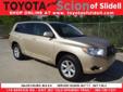 Â .
Â 
2008 Toyota Highlander
$16477
Call (985) 643-0005
Toyota of Slidell
(985) 643-0005
300 Howze Beach Rd,
Slidell, LA 70461
SUPER CLEAN, SMELLS GOOD, NICE MIDSIZE SUV. CLEAN CARFAX, NO ACCIDENTS, Qualifies for buyback CARFAX guarantee (see CARFAX report
