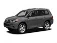 Germain Toyota of Naples
Have a question about this vehicle?
Call Giovanni Blasi or Vernon West on 239-567-9969
Click Here to View All Photos (5)
2008 Toyota Highlander Base Pre-Owned
Price: $24,999
Body type: SUV
Mileage: 33293
Condition: Used
Model: