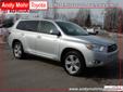 Andy Mohr Toyota
8941 US 36, Avon, Indiana 46123 -- 800-511-9809
2008 Toyota Highlander Limited Pre-Owned
800-511-9809
Price: $27,995
In-House Financing Available!
Click Here to View All Photos (14)
Receive a Free Carfax Report!
Description:
Â 
This Extra