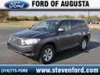Steven Ford of Augusta
Free Autocheck!
Â 
2008 Toyota Highlander ( Click here to inquire about this vehicle )
Â 
If you have any questions about this vehicle, please call
Ask For Brad or Kyle 888-409-4431
OR
Click here to inquire about this vehicle