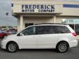 Â .
Â 
2008 Toyota Sienna
$25491
Call (877) 892-0141 ext. 185
The Frederick Motor Company
(877) 892-0141 ext. 185
1 Waverley Drive,
Frederick, MD 21702
This van has it all! Leather, sunroof, rear entertainment, and much more. The perfect vehicle for the