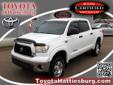 Â .
Â 
2008 Toyota Tundra 4WD Truck
$25995
Call (601) 812-6926 ext. 83
QUESTIONS? TEXT "TOYHATT" TO 37483 FOR MORE INFO.
Vehicle Price: 25995
Mileage: 78380
Engine: V8 5.7l
Body Style: Pickup
Transmission: Automatic
Exterior Color: White
Drivetrain: 4WD