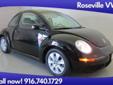 Roseville VW
Have a question about this vehicle?
Call Internet Sales at 916-877-4077
Click Here to View All Photos (36)
2008 Volkswagen Beetle S Pre-Owned
Price: $11,888
Exterior Color: Black
Model: Beetle S
Make: Volkswagen
Body type: 2D Hatchback