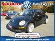 Greenbrier Volkswagen
1248 South Military Highway, Chesapeake, Virginia 23320 -- 888-263-6934
2008 Volkswagen New Beetle S Pre-Owned
888-263-6934
Price: $15,769
Call Chris or Jay at 888-263-6934 for your FREE CarFax Vehicle History Report
Click Here to