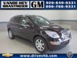 Â .
Â 
2009 Buick Enclave
$27465
Call (920) 482-6244 ext. 220
Vande Hey Brantmeier Chevrolet Pontiac Buick
(920) 482-6244 ext. 220
614 North Madison,
Chilton, WI 53014
The 2009 Buick Enclave is a luxury crossover sport utility vehicle that seats seven or