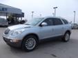 Price: $25000
Make: Buick
Model: Enclave
Color: Silver
Year: 2009
Mileage: 56068
Check out this Silver 2009 Buick Enclave CXL with 56,068 miles. It is being listed in Lake City, IA on EasyAutoSales.com.
Source: