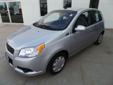 Price: $8999
Make: Chevrolet
Model: Aveo
Color: Cosmic Silver
Year: 2009
Mileage: 14864
Check out this Cosmic Silver 2009 Chevrolet Aveo Aveo5 LS with 14,864 miles. It is being listed in Iowa City, IA on EasyAutoSales.com.
Source:
