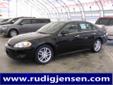 Rudig-Jensen Automotive
1000 Progress Road, Â  New Lisbon, WI, US -53950Â  -- 877-532-6048
2009 Chevrolet Impala LTZ
Price: $ 16,990
Call for any financing questions. 
877-532-6048
About Us:
Â 
Welcome To Rudig JensenWe are located in New Lisbon, Wisconsin,