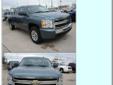 2009 Chevrolet Silverado 1500 Work Truck
Color Coded Mirrors
Tinted or Privacy Glass
Intermittent Wipers
Power Outlet(s)
Tire Pressure Monitor
Dual Air Bags
Beverage Holder (s)
Auto Headlight On/Off
Center Console
Fuel Data Display
Call us to get more
