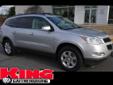 King VW
979 N. Frederick Ave., Gaithersburg, Maryland 20879 -- 888-840-7440
2009 Chevrolet Traverse LT w/1LT Pre-Owned
888-840-7440
Price: $15,995
Click Here to View All Photos (24)
Â 
Contact Information:
Â 
Vehicle Information:
Â 
King VW