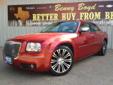 Â .
Â 
2009 Chrysler 300
$18777
Call (855) 417-2309 ext. 348
Benny Boyd CDJ
(855) 417-2309 ext. 348
You Will Save Thousands....,
Lampasas, TX 76550
Entertainment Package! This 300 is a 1 Owner with a Clean Vehicle History report. This 300 has elegant