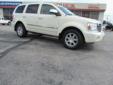 Price: $19803
Make: Chrysler
Model: Aspen
Color: Beige
Year: 2009
Mileage: 74469
Check out this Beige 2009 Chrysler Aspen Limited with 74,469 miles. It is being listed in Rockford, IL on EasyAutoSales.com.
Source: