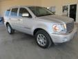 Â .
Â 
2009 Chrysler Aspen RWD 4dr Limited
$19991
Call (877) 318-0503 ext. 226
Stanley Ford Brownfield
(877) 318-0503 ext. 226
1708 Lubbock Highway,
Brownfield, TX 79316
GREAT DEAL $1,700 below NADA Retail. 3rd Row Seat, Heated Leather Seats, Power