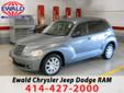 Ewald Chrysler-Jeep-Dodge
6319 South 108th st., Â  Franklin, WI, US -53132Â  -- 877-502-9078
2009 Chrysler PT Cruiser Touring
Low mileage
Price: $ 10,906
Call for financing 
877-502-9078
About Us:
Â 
With a consistent supply of high quality new and pre-owned