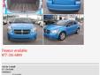Â Â Â Â Â Â 
2009 Dodge Caliber SXT
Cruise Control
Outside Temperature Gauge
Adjustable Head Rests
Side Air Bag System
Tinted or Privacy Glass
Call us to find more
This Beautiful car looks Blue
Dynamite deal for vehicle with Black interior.
It has Automatic