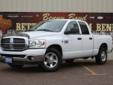 Â .
Â 
2009 Dodge Ram 3500
$28775
Call (806) 731-0458 ext. 974
Benny Boyd Lamesa Chrysler Dodge Ram Jeep
(806) 731-0458 ext. 974
1611 Lubbock Highway,
Lamesa, Tx 79331
This Ram 3500 is a 1 Owner with a Clean vehicle History Report. Non-Smoker. LOW MILES!