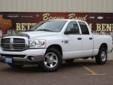 Â .
Â 
2009 Dodge Ram 3500 Lone Star
$28775
Call (806) 853-9631 ext. 137
Benny Boyd Lamesa
(806) 853-9631 ext. 137
1611 Lubbock Hwy,
Lamesa, TX 79331
This Ram 3500 is a 1 Owner with a Clean vehicle History Report. Non-Smoker. LOW MILES! Only 39196 ! Easy to
