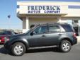Â .
Â 
2009 Ford Escape
$18992
Call (877) 892-0141 ext. 89
The Frederick Motor Company
(877) 892-0141 ext. 89
1 Waverley Drive,
Frederick, MD 21702
**Contact anyone of our Pre-Owned Sales New Arrival!!! 4x4 XLT Package and SYNC ONLY 42k miles!! Specialists