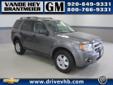 Â .
Â 
2009 Ford Escape
$14997
Call (920) 482-6244 ext. 249
Vande Hey Brantmeier Chevrolet Pontiac Buick
(920) 482-6244 ext. 249
614 North Madison,
Chilton, WI 53014
The 2009 Ford Escape is one of the most affordable and economical small SUVs, and its