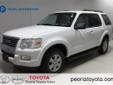 .
2009 Ford Explorer
$14999
Call (309) 740-7339 ext. 18
Peoria Toyota Scion
(309) 740-7339 ext. 18
7401 N Allen Rd,
Peoria, IL 61614
Take command of the road in the 2009 Ford Explorer!
It prioritizes style, powertrain versatility and safety in an