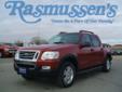 Â .
Â 
2009 Ford Explorer Sport Trac
$24000
Call 800-732-1310
Rasmussen Ford
800-732-1310
1620 North Lake Avenue,
Storm Lake, IA 50588
It's Go Time! Can't wait to hit the trails, dominate the slopes or just hang out in the great outdoors? The Ford Sport-