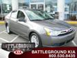 Â .
Â 
2009 Ford Focus
$15668
Call 336-282-0115
Battleground Kia
336-282-0115
2927 Battleground Avenue,
Greensboro, NC 27408
One Owner! This 2009 Ford Focus has only ONE owner in its history! Click the CarFax link for a detailed vehicle history report! This