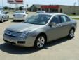 Â .
Â 
2009 Ford Fusion
$14987
Call 620-412-2253
John North Ford
620-412-2253
3002 W Highway 50,
Emporia, KS 66801
John North Ford
620-412-2253
Dont miss out on this hot deal!
Vehicle Price: 14987
Mileage: 34536
Engine: Gas I4 2.3L/140
Body Style: Sedan