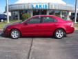 Louis Lakis Ford
Galesburg, IL
800-670-1297
Louis Lakis Ford
Galesburg, IL
800-670-1297
2009 FORD Fusion 4dr Sdn I4 SE FWD
Vehicle Information
Year:
2009
VIN:
3FAHP07Z99R140702
Make:
FORD
Stock:
P1734
Model:
Fusion 4dr Sdn I4 SE FWD
Title:
Body: