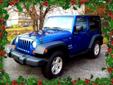 McCafferty Ford Kia of Mechanicsburg
6320 Carlisle Pike, Mechanisburg, Pennsylvania 17050 -- 888-266-7905
2009 Jeep Wrangler X Pre-Owned
888-266-7905
Price: $20,291
Description:
Â 
We provide a one owner clean car fax comprehensive history report on this