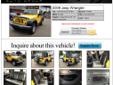 Jeep Wrangler X 4x4 2dr SUV Unspecified Yellow 54384 Unspecified 3.8L V6 Natural Aspiration Beach Auto Group (914) 788-1332 or 914-447-5117