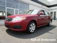 Â .
Â 
2009 Kia Optima
$14271
Call (877) 638-8845 ext. 52
Kia of Anderson
(877) 638-8845 ext. 52
5281 highway 76,
Pendleton, SC 29670
Please call us for more information.
Vehicle Price: 14271
Mileage: 51596
Engine: Gas I4 2.4L/144
Body Style: Sedan