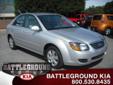 Â .
Â 
2009 Kia Spectra
$11995
Call 336-282-0115
Battleground Kia
336-282-0115
2927 Battleground Avenue,
Greensboro, NC 27408
This little four-door has a lot to offer! We're talking an unbeatable combination of standard safety and convenience features, not
