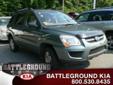 Â .
Â 
2009 Kia Sportage
$16995
Call 336-282-0115
Battleground Kia
336-282-0115
2927 Battleground Avenue,
Greensboro, NC 27408
"We love you just the way you are." So says Kia about our 2009 Sportage, which is a compact SUV based on the Tucson uni-body