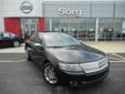 Â .
Â 
2009 Lincoln MKZ
$19995
Call 574-267-5850
Sorg Nissan
574-267-5850
2845 N. Detroit St.,
Warsaw, IN 46582
All our cars go through a rigorous 156-point Saftey Inspection that rivals Nissan's Certified Program. You can take peace in mind that every used