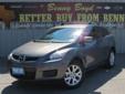 Â .
Â 
2009 Mazda CX-7
$16777
Call (855) 417-2309 ext. 729
Benny Boyd CDJ
(855) 417-2309 ext. 729
You Will Save Thousands....,
Lampasas, TX 76550
This CX-7 is a 1 Owner in Great Condition. Low Miles! Just 42452! Premium Sound Series. Easy to use Steering