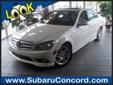Subaru Concord
853 Concord Parkway S, Concord, North Carolina 28027 -- 866-985-4555
2009 Mercedes-Benz C-Class C350 Sedan Pre-Owned
866-985-4555
Price: $26,942
Free Car Fax Report on our website! Convenient Location!
Click Here to View All Photos (60)