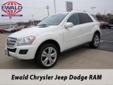 Ewald Chrysler-Jeep-Dodge
6319 South 108th st., Franklin, Wisconsin 53132 -- 877-502-9078
2009 Mercedes-Benz ML350 4MATIC Pre-Owned
877-502-9078
Price: $35,995
Call for a free Autocheck
Click Here to View All Photos (16)
Call for a free Autocheck
Â 