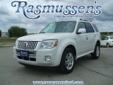 .
2009 Mercury Mariner
$18000
Call 800-732-1310
Rasmussen Ford
800-732-1310
1620 North Lake Avenue,
Storm Lake, IA 50588
Rasmussen Ford is honored to present a wonderful example of pure vehicle design... this 2009 Mercury Mariner Premier only has 36,254