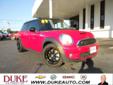 Duke Chevrolet Pontiac Buick Cadillac GMC
2016 North Main Street, Suffolk, Virginia 23434 -- 888-276-0525
2009 MINI Cooper S Pre-Owned
888-276-0525
Price: $19,986
Call 888-276-0525 for your FREE Carfax Report
Click Here to View All Photos (30)