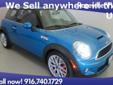 Roseville VW
Have a question about this vehicle?
Call Internet Sales at 916-877-4077
Click Here to View All Photos (35)
2009 Mini John Cooper Works Base Pre-Owned
Price: $21,988
Condition: Used
Price: $21,988
Interior Color: Blue/Carbon Black
Body type: