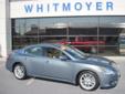 Â .
Â 
2009 Nissan Maxima
$26995
Call (717) 428-7540 ext. 461
Whitmoyer Auto Group
(717) 428-7540 ext. 461
1001 East Main St,
Mount Joy, PA 17552
LOADED LOCAL ONE OWNER!! PUSH BUTTON START, NAVIGATION, HOMELINK, ALLOYS, MEMORY HEATED LEATHER SEATING, POWER