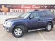 .
2009 Nissan Xterra
$12988
Call (806) 686-0597 ext. 126
Benny Boyd Lamesa Chevy Cadillac
(806) 686-0597 ext. 126
2713 Lubbock Highway,
Lamesa, Tx 79331
waiting for for a super deal on a hardy Xterra? Well, we've got it. It doesn't stop showing off once