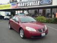 Marysville Ford
3520 136th St NE, Marysville, Washington 98270 -- 888-360-6536
2009 Pontiac G6 Pre-Owned
888-360-6536
Price: $14,999
Call for a Free Carfax!
Click Here to View All Photos (16)
Call for a Free Carfax!
Description:
Â 
Like a G6 wow!! this car