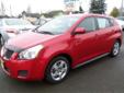 Â .
Â 
2009 Pontiac Vibe
$12891
Call
Five Star GM Toyota (Five Star Motors, Inc.)
212 S. Boone Street,
Aberdeen, WA 98520
Sale Price Includes $1000.00 Down Payment Match Discount...SUPER LOW MILES!!!!! Clean CarFax...One Owner...Looks almost brand new!! The