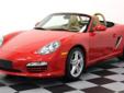 Price: $38500
Make: Porsche
Model: Boxster
Color: Red
Year: 2009
Mileage: 22214
Automatic transmission, Power soft top, heated seats, a-c seats, paddle shifters, 18 inch wheels, PSM traction control, digital climate control, dual power reclining seats, 3