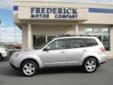 Â .
Â 
2009 Subaru Forester
$15991
Call (877) 892-0141 ext. 136
The Frederick Motor Company
(877) 892-0141 ext. 136
1 Waverley Drive,
Frederick, MD 21702
You will not beleive your eyes when you see this local one owner Forester. It looks and runs as good as